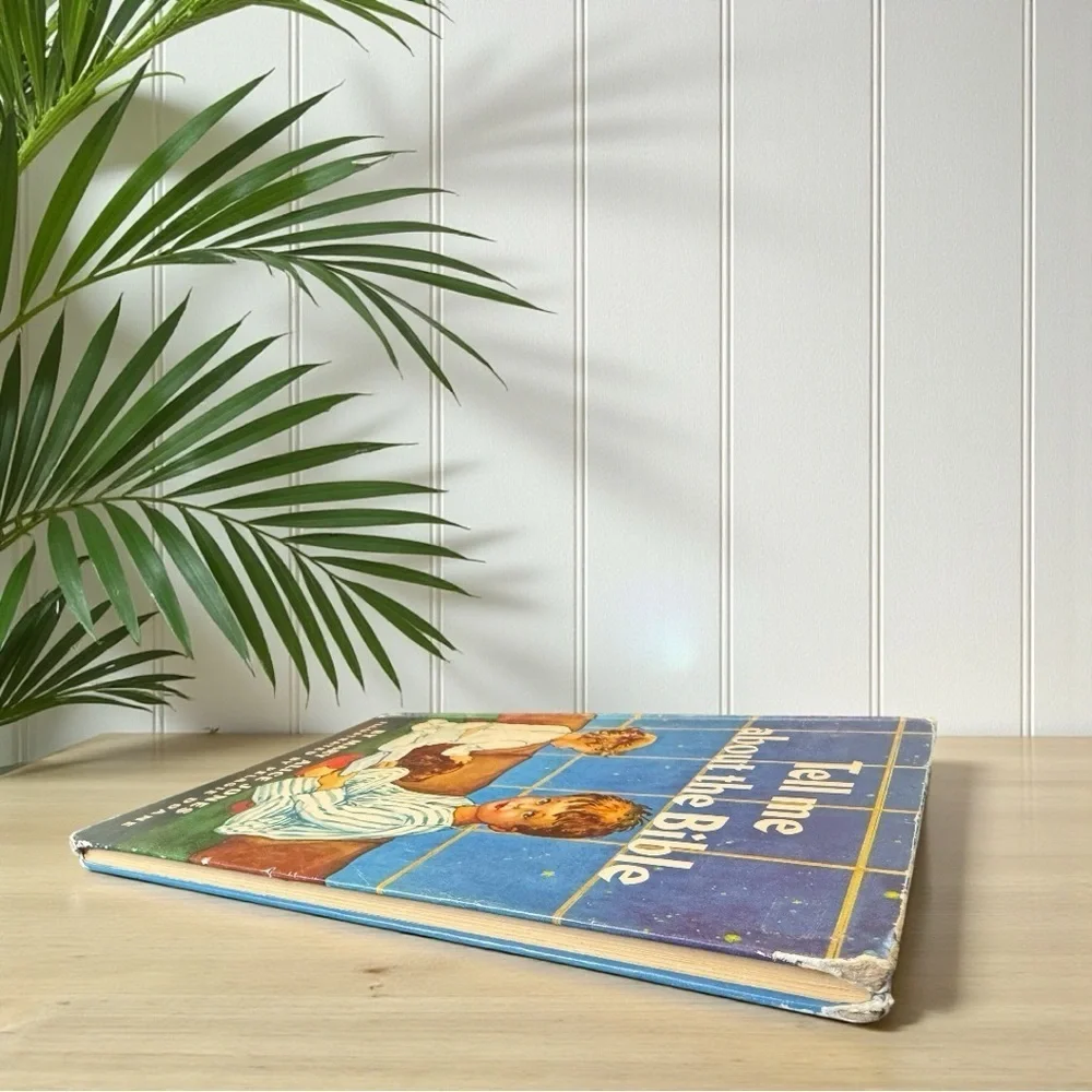 Tell Me About the Bible | Vintage 1950s | Pelagie Doane Illustrations